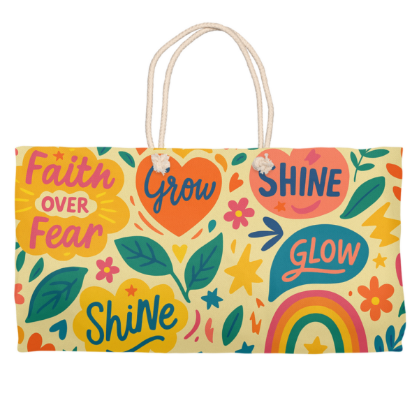 Faith Over Fear Cotton Handle - $32.99