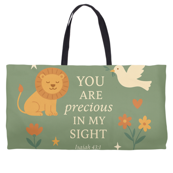 You Are Precious with Woven Handle - $32.99