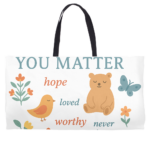 You Matter with Woven Handle- $32.99
