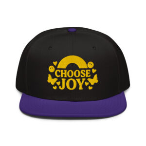 Snapback Hat - Inspirational CHOOSE JOY