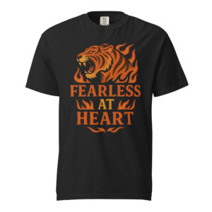 Inspirational Fearless at Heart Unisex Tee