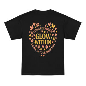Youth Sports Tee– Inspirational GLOW WITHIN