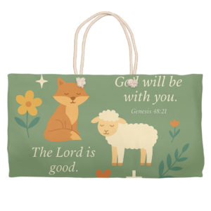 Inspirational - The Lord Is Good Weekender Totes