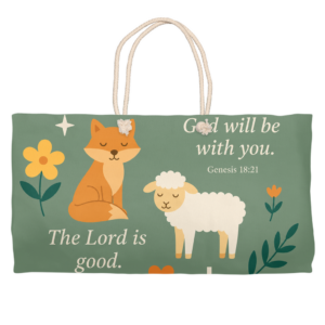 Inspirational - The Lord Is Good Weekender Totes